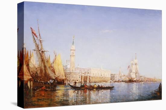 The Grand Canal, Venice-Felix Ziem-Stretched Canvas