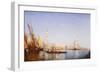 The Grand Canal, Venice-Felix Ziem-Framed Giclee Print