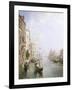 The Grand Canal, Venice-Franz Richard Unterberger-Framed Giclee Print