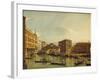 The Grand Canal, Venice-Bernardo Bellotto-Framed Giclee Print