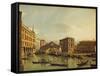 The Grand Canal, Venice-Bernardo Bellotto-Framed Stretched Canvas