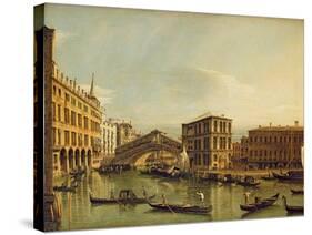 The Grand Canal, Venice-Bernardo Bellotto-Stretched Canvas