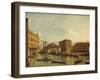 The Grand Canal, Venice-Bernardo Bellotto-Framed Giclee Print