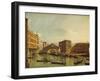 The Grand Canal, Venice-Bernardo Bellotto-Framed Giclee Print