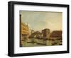 The Grand Canal, Venice-Bernardo Bellotto-Framed Giclee Print