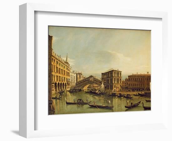 The Grand Canal, Venice-Bernardo Bellotto-Framed Giclee Print