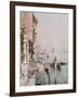 The Grand Canal, Venice-Franz Richard Unterberger-Framed Giclee Print