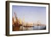 The Grand Canal, Venice-Felix Ziem-Framed Giclee Print