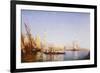 The Grand Canal, Venice-Felix Ziem-Framed Giclee Print