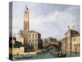 The Grand Canal with San Geremia, Palazzo Labia and the Entrance to the Cannaregio. Ca. 1726-30-Canaletto Giovanni Antonio Canal-Stretched Canvas