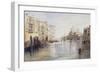 The Grand Canal, with Santa Maria Della Salute, Venice, Italy, 1865-Edward Lear-Framed Giclee Print