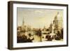 The Grand Canal with Santa Maria Della Salute, Venice-Edward Pritchett-Framed Giclee Print