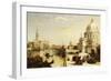 The Grand Canal with Santa Maria Della Salute, Venice-Edward Pritchett-Framed Giclee Print