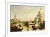 The Grand Canal with Santa Maria Della Salute, Venice-Edward Pritchett-Framed Giclee Print