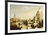 The Grand Canal with Santa Maria Della Salute, Venice-Edward Pritchett-Framed Giclee Print