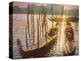 The Grand Canal-John Asaro-Stretched Canvas