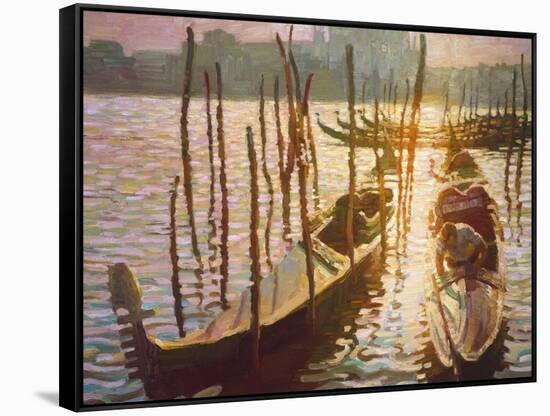 The Grand Canal-John Asaro-Framed Stretched Canvas