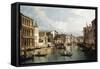 The Grand Canal-Bernardo Bellotto-Framed Stretched Canvas