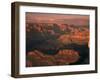 The Grand Canyon at Sunset from the South Rim, Unesco World Heritage Site, Arizona, USA-Tony Gervis-Framed Photographic Print