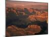 The Grand Canyon at Sunset from the South Rim, Unesco World Heritage Site, Arizona, USA-Tony Gervis-Mounted Photographic Print