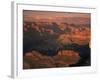 The Grand Canyon at Sunset from the South Rim, Unesco World Heritage Site, Arizona, USA-Tony Gervis-Framed Photographic Print