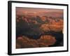 The Grand Canyon at Sunset from the South Rim, Unesco World Heritage Site, Arizona, USA-Tony Gervis-Framed Photographic Print