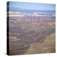 The Grand Canyon in Winter, Unesco World Heritage Site, Arizona, USA-Tony Gervis-Stretched Canvas