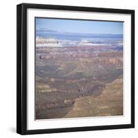 The Grand Canyon in Winter, Unesco World Heritage Site, Arizona, USA-Tony Gervis-Framed Photographic Print