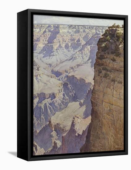 The Grand Canyon of Arizona-Gunnar Widforss-Framed Stretched Canvas