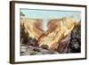 The Grand Canyon of the Yellowstone, 1872-Thomas Moran-Framed Giclee Print