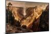 The Grand Canyon of the Yellowstone by Thomas Moran-Geoffrey Clements-Mounted Photographic Print