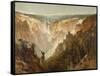 The Grand Canyon of the Yellowstone, C.1884 (Oil on Canvas)-Thomas Hill-Framed Stretched Canvas