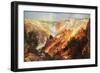 The Grand Canyon of The Yellowstone-Thomas Moran-Framed Art Print