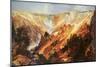 The Grand Canyon of The Yellowstone-Thomas Moran-Mounted Art Print