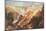 The Grand Canyon of the Yellowstone-Thomas Moran-Mounted Art Print