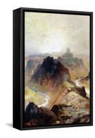 The Grand Canyon, Utah, 1874 (Oil on Paper)-Thomas Moran-Framed Stretched Canvas