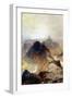 The Grand Canyon, Utah, 1874 (Oil on Paper)-Thomas Moran-Framed Giclee Print