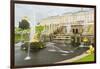 The Grand Cascade in front of the Grand Palace, Peterhof, UNESCO World Heritage Site, near St. Pete-Miles Ertman-Framed Photographic Print