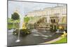 The Grand Cascade in front of the Grand Palace, Peterhof, UNESCO World Heritage Site, near St. Pete-Miles Ertman-Mounted Photographic Print