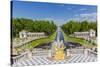 The Grand Cascade of Peterhof, Peter the Great's Palace, St. Petersburg, Russia, Europe-Michael Nolan-Stretched Canvas