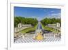 The Grand Cascade of Peterhof, Peter the Great's Palace, St. Petersburg, Russia, Europe-Michael Nolan-Framed Photographic Print