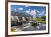 The Grand Cascade of Peterhof, Peter the Great's Palace, St. Petersburg, Russia, Europe-Michael Nolan-Framed Photographic Print