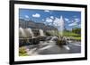 The Grand Cascade of Peterhof, Peter the Great's Palace, St. Petersburg, Russia, Europe-Michael Nolan-Framed Photographic Print