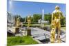 The Grand Cascade of Peterhof, Peter the Great's Palace, St. Petersburg, Russia, Europe-Michael Nolan-Mounted Photographic Print