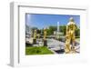 The Grand Cascade of Peterhof, Peter the Great's Palace, St. Petersburg, Russia, Europe-Michael Nolan-Framed Photographic Print