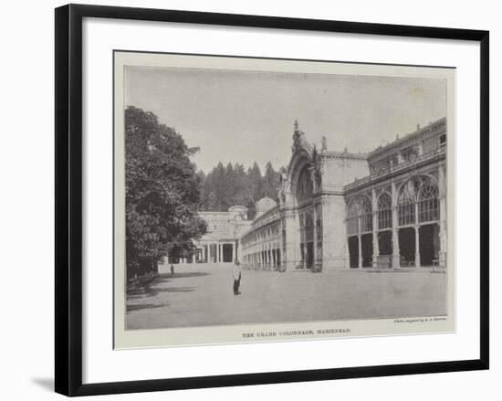 The Grand Colonnade, Marienbad-null-Framed Giclee Print