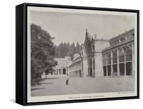 The Grand Colonnade, Marienbad-null-Framed Stretched Canvas