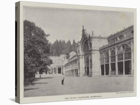 The Grand Colonnade, Marienbad-null-Stretched Canvas