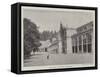 The Grand Colonnade, Marienbad-null-Framed Stretched Canvas