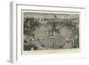 The Grand Coronation Fete on Parker's Piece, Cambridge, 28 June 1838-George Snr Scharf-Framed Giclee Print